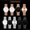 Classical Solid Dial Analog Quartz