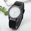 Luxurious Steel Mesh Strap Analog Watches