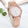 Luxurious Steel Mesh Strap Analog Watches