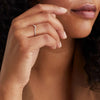 Queen's Crown Shaped Rhinestone Rings