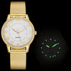 Luxurious Steel Mesh Strap Analog Watches